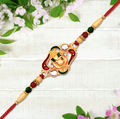 Ganpati Bappa Rakhi – Traditional Designer Rakhi for Brother