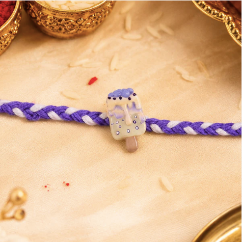 Ice Cream Charm Rakhi – Cute Designer Ice Cream Rakhi for Brother