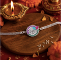 Shree Krishna Rakhi for Brother – Designer Traditional Rakhi for Raksha Bandhan