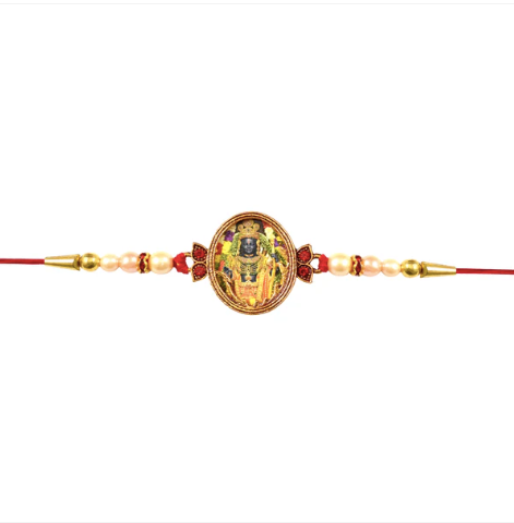 Maharashtrian God Motif Rakhi for Brother – Traditional Divine Raksha Bandhan Rakhi