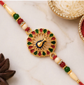Vinayak Vrat Rakhi for Brother – Designer Ganesha Rakhi for Raksha Bandhan
