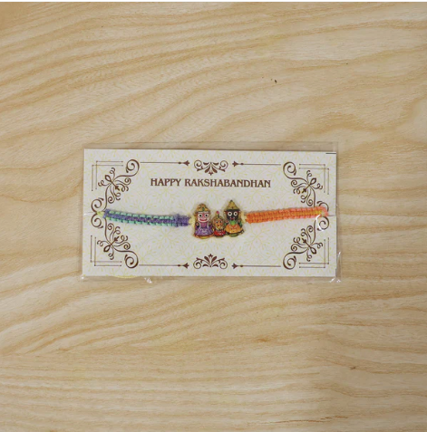 Premium Jagannath Rakhi – Traditional Designer Rakhi for Brother | Raksha Bandhan Special