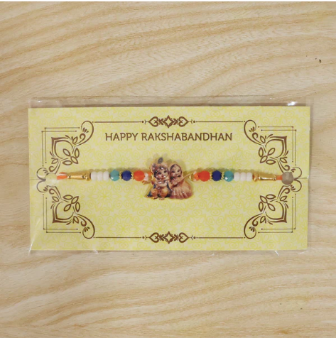 Radha Krishna Rakhi for Brother – Designer Divine Rakhi for Raksha Bandhan