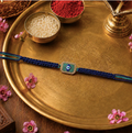 Evil Eye Rakhi for Brother – Protective Designer Rakhi with Colorful Thread