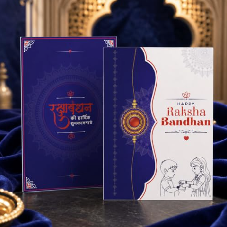 OM Rakhi Gift Combo with Travel Tumbler 1800ml | Raksha Bandhan